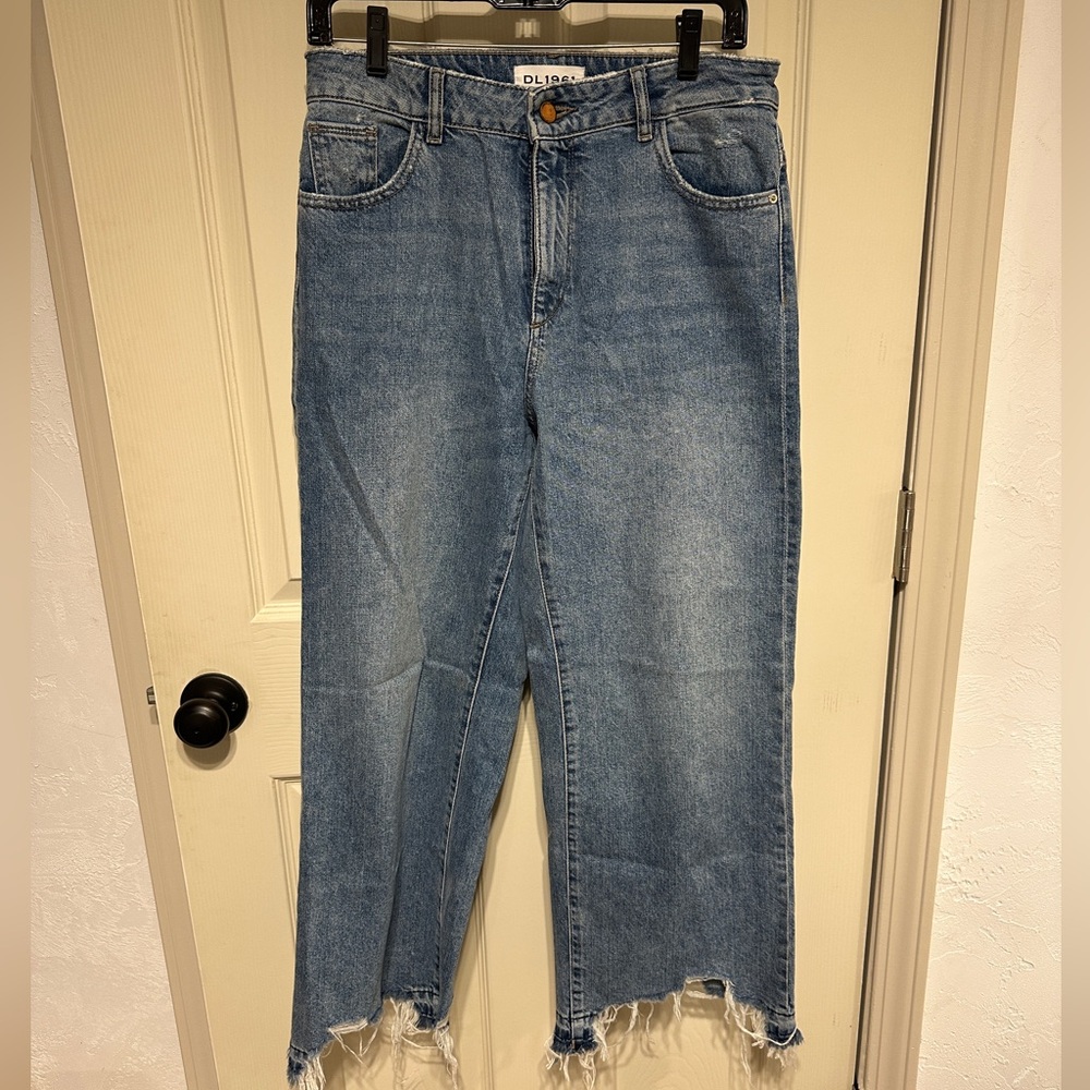 DL1961 Hepburn Wide Leg High Rise Jean